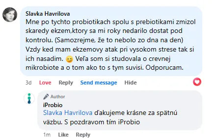 Recenzia zákazníka iMunobiom+®