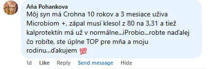 Recenzia zákazníka iMunobiom+®