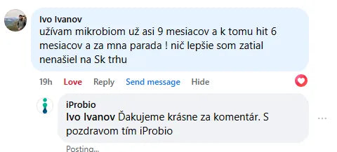 Recenzia zákazníka iMunobiom+®